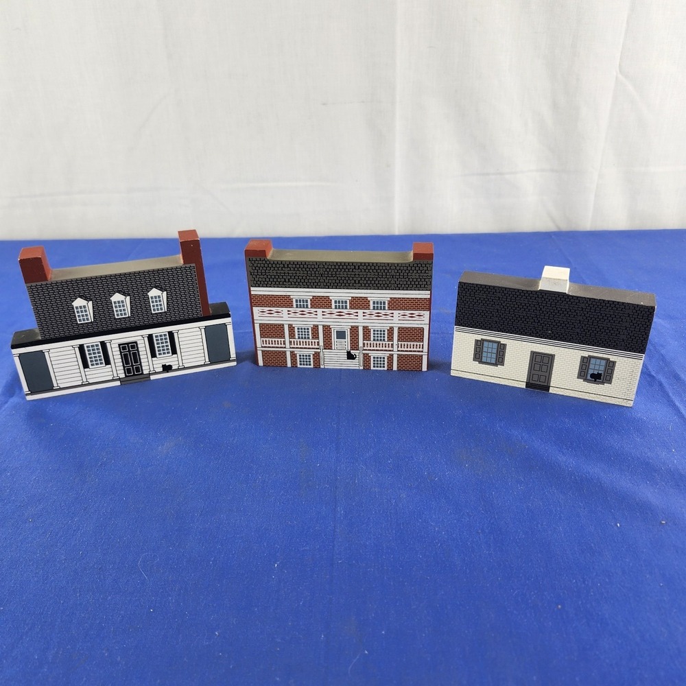 3x Cats‎ Meow Civil War Collection Dunker Church McLean Appomattox Manor SIGNED
